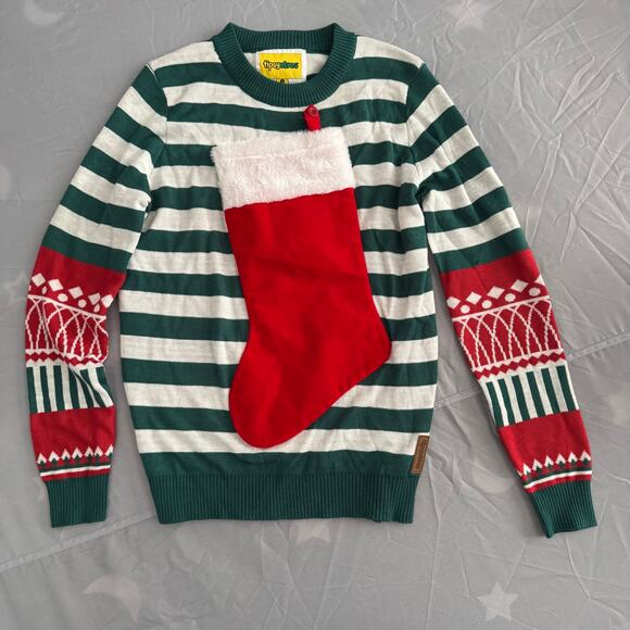 Tipsy Elves Women's Stocking Stuffer Sweater - Size Small - Picture 1 of 6